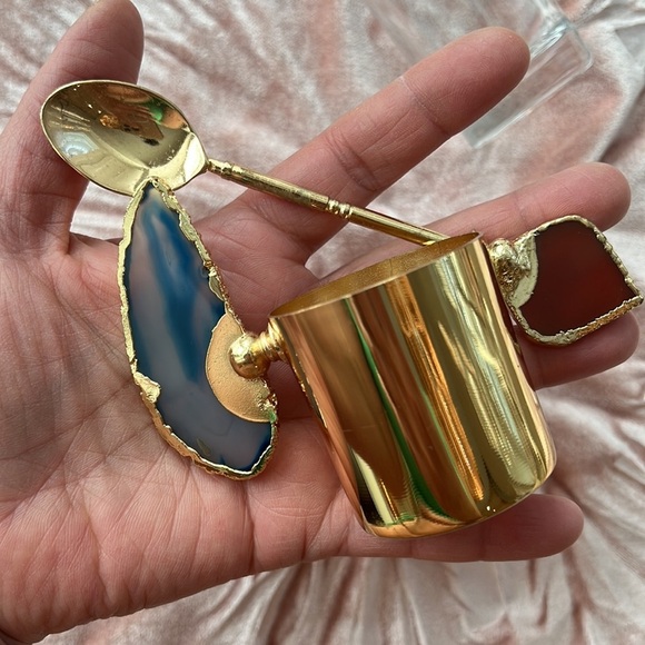 NWOT HANDMADE TEA CUP 3 pieces - Picture 4 of 17